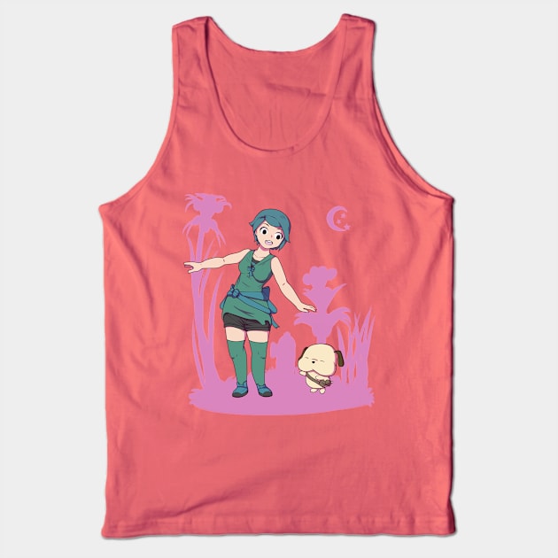 A Stroll At Night Tank Top by Grumpysheep